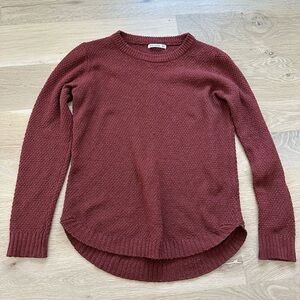 Pink clover Red sweater